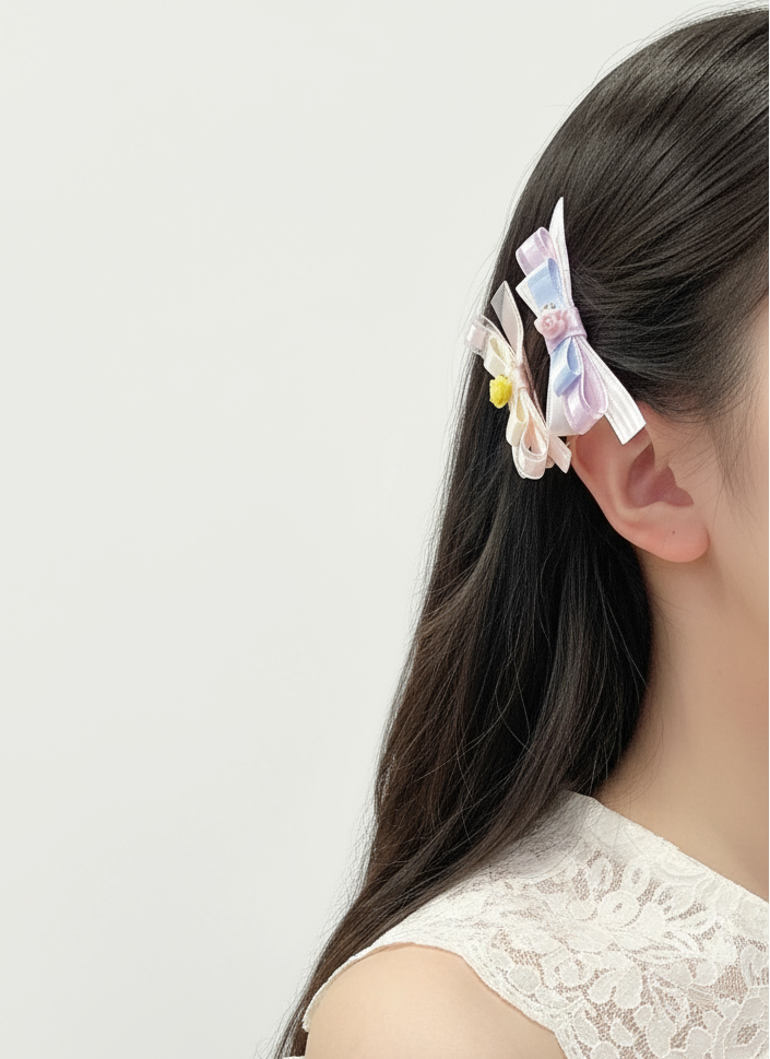 Fern Fleur Slim Bow