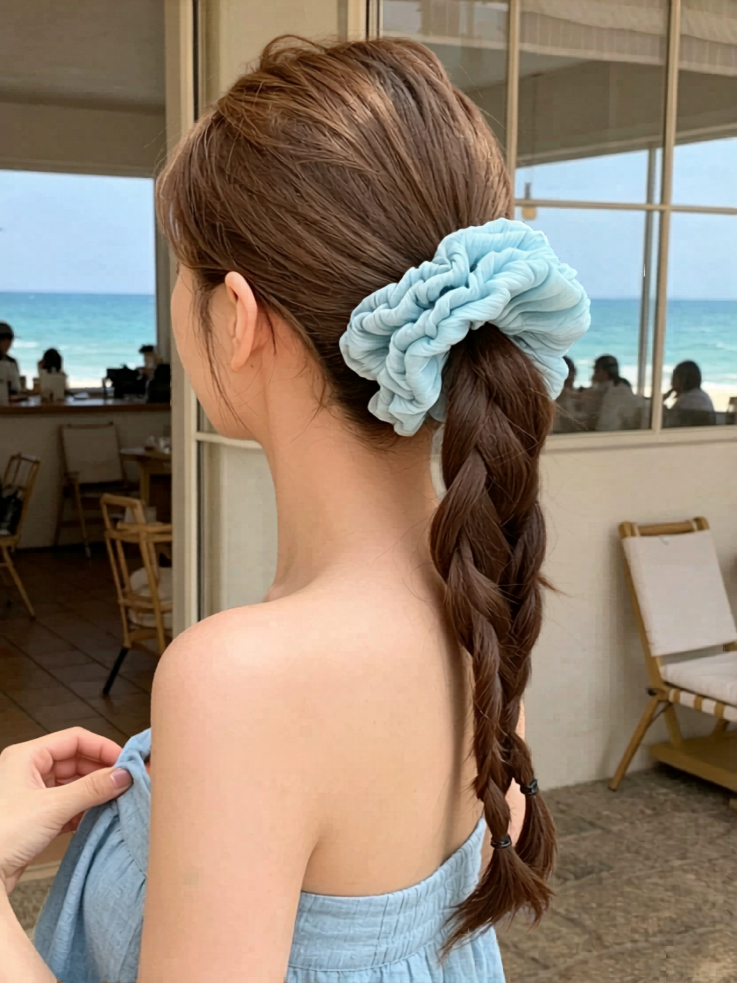 Les Fluer Peony Scrunchies