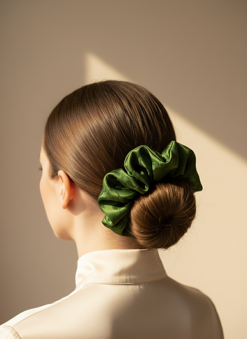 Exclusive Scented Mulberry Silk Scrunchies