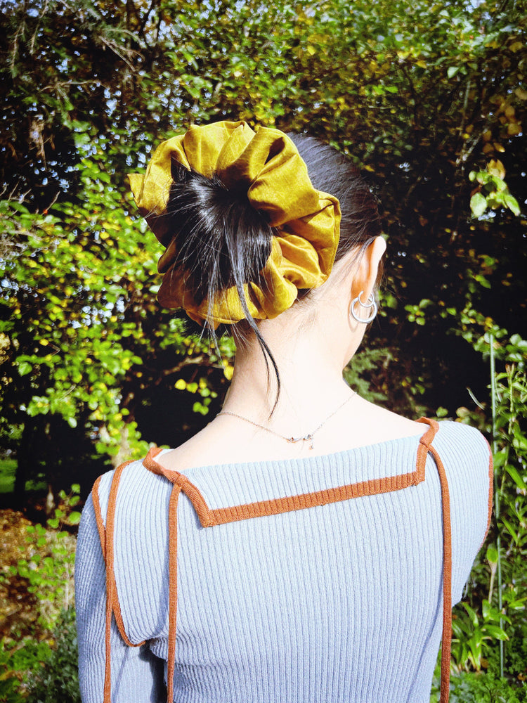 X-Large Mulberry Silk Scrunchies