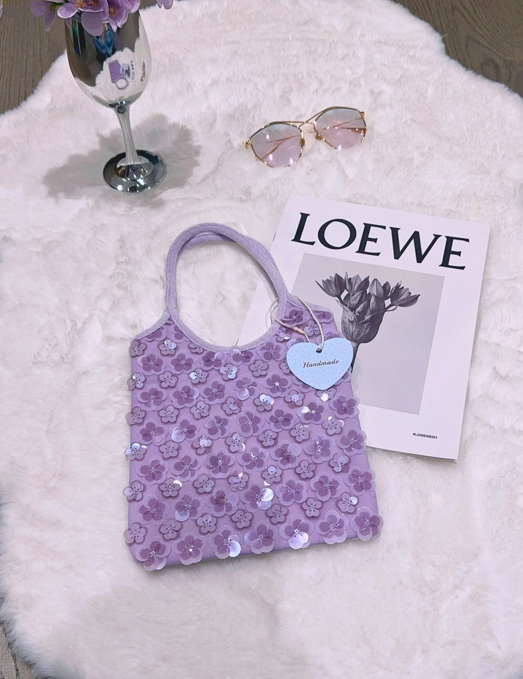 Mini Floral Evelyne Tote