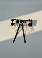Selina Colorblock Bejewelled Sailor Bow