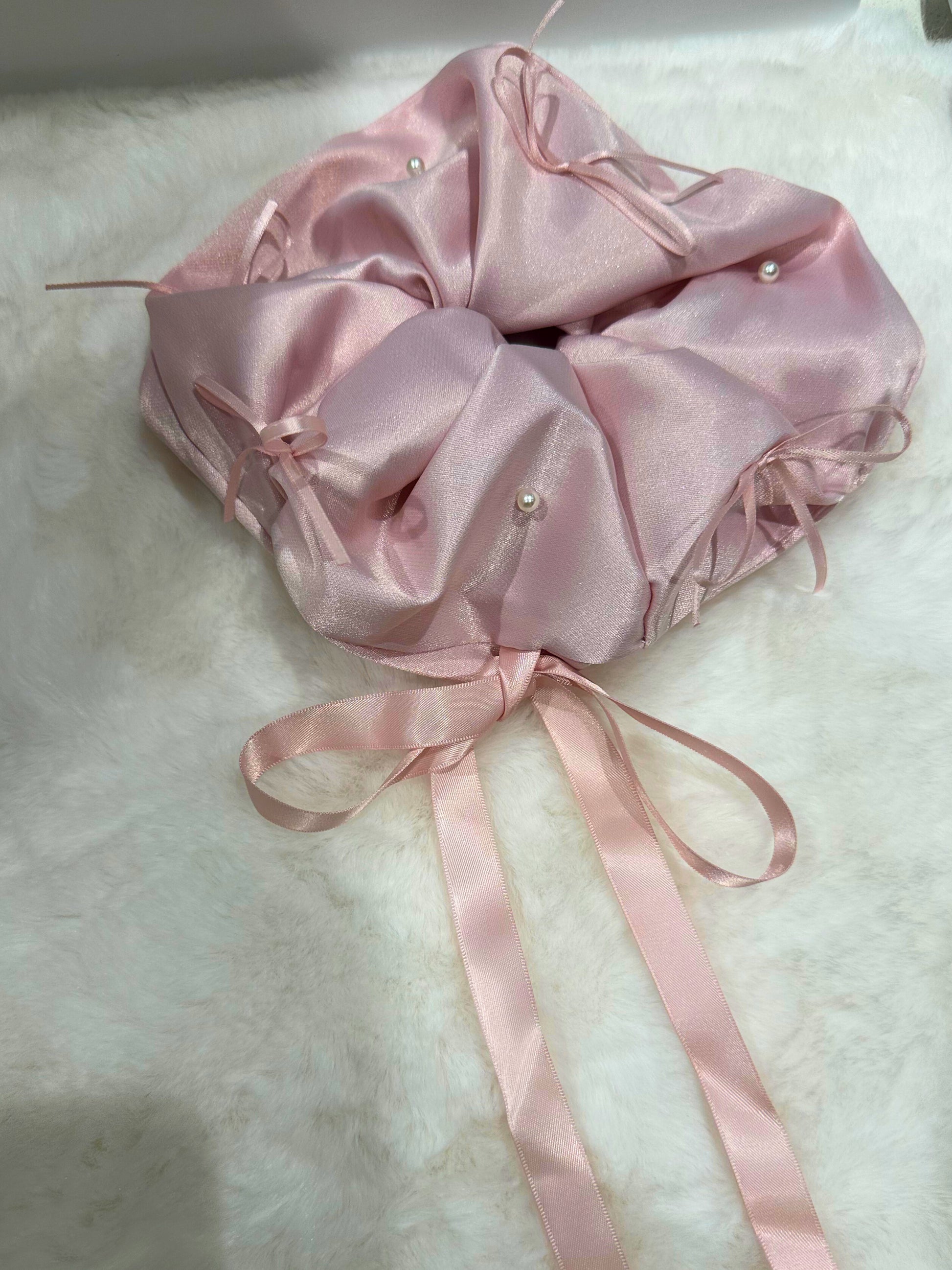 Jumbo Ribbon Scrunchies