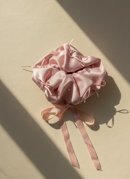Jumbo Ribbon Scrunchies