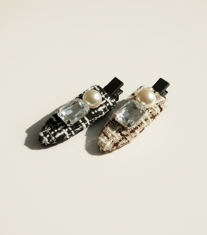 Autumn Tweed Clip