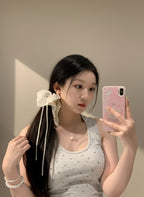 Polka Square Handkerchief Scrunchies