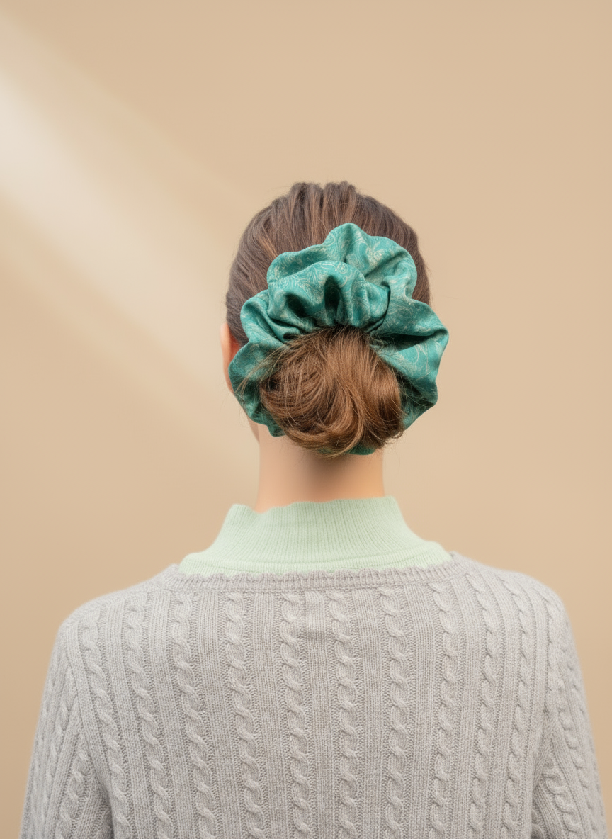 XL Mo Xiang Yun Silk Scrunchie