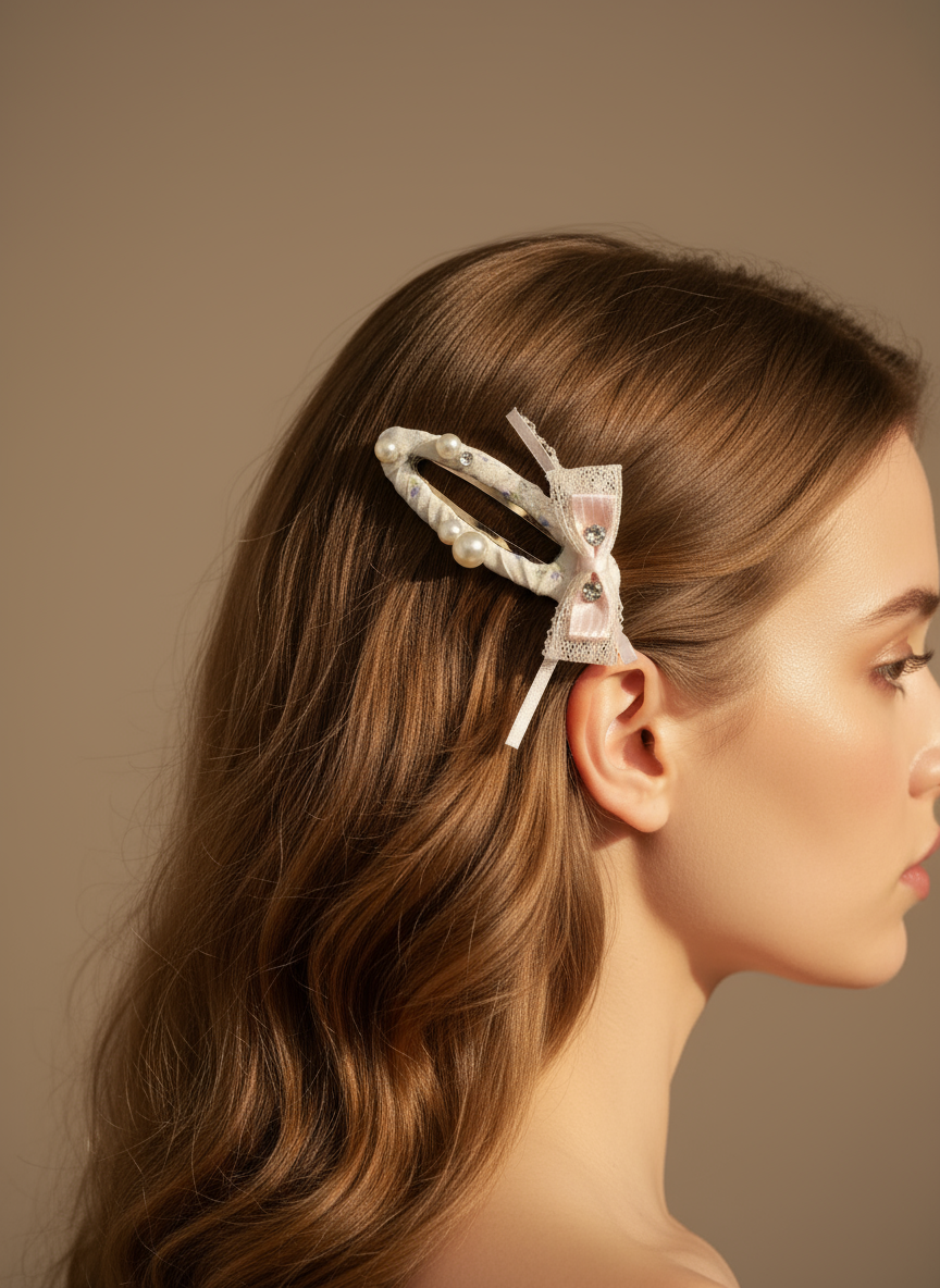 Camila Floral Hair Clip