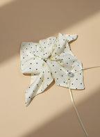 Polka Square Handkerchief Scrunchies