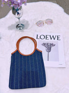 Mini Denim Evelyne Tote