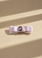 Diane Lace Bejewelled Flat Bow