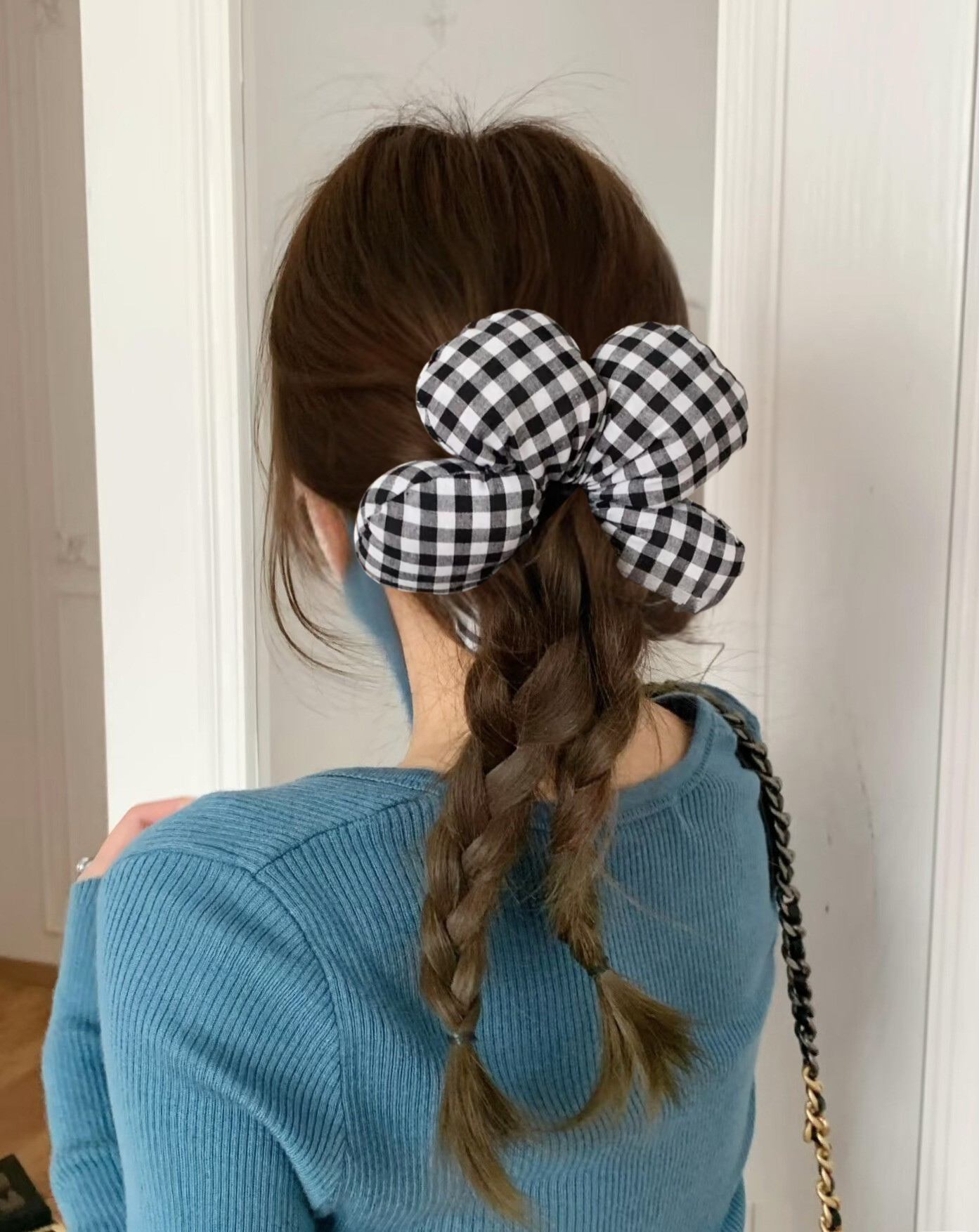 Poppy Flower Scrunchies