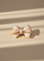 Smoky Ombre bow hair clip