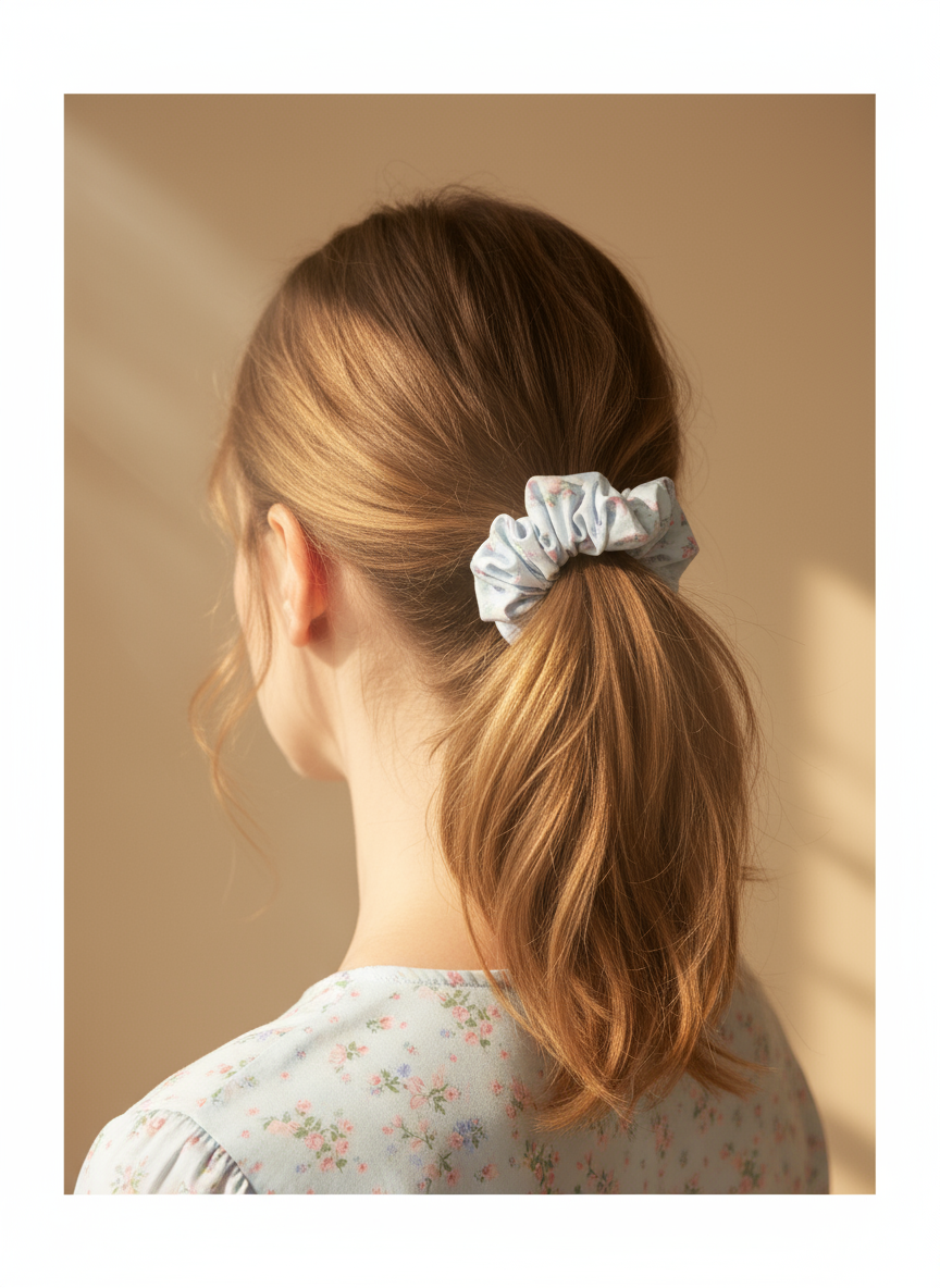 Valentina Cotton Scrunchies