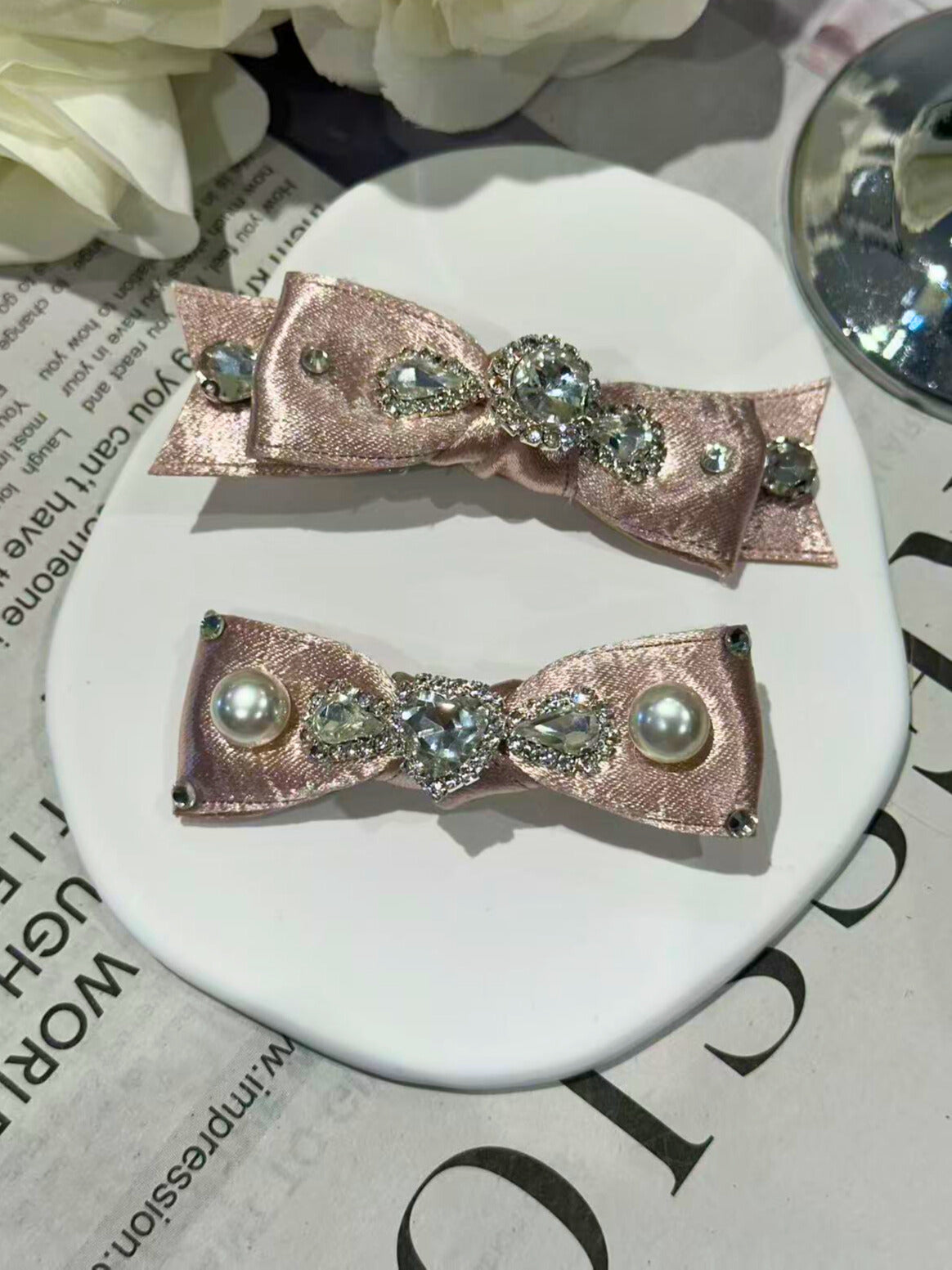 Angel Teardrop Hair Clip