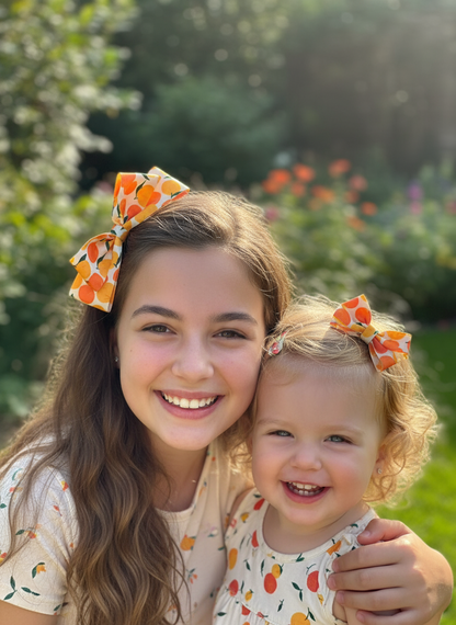 Orange Medium Hair Clip