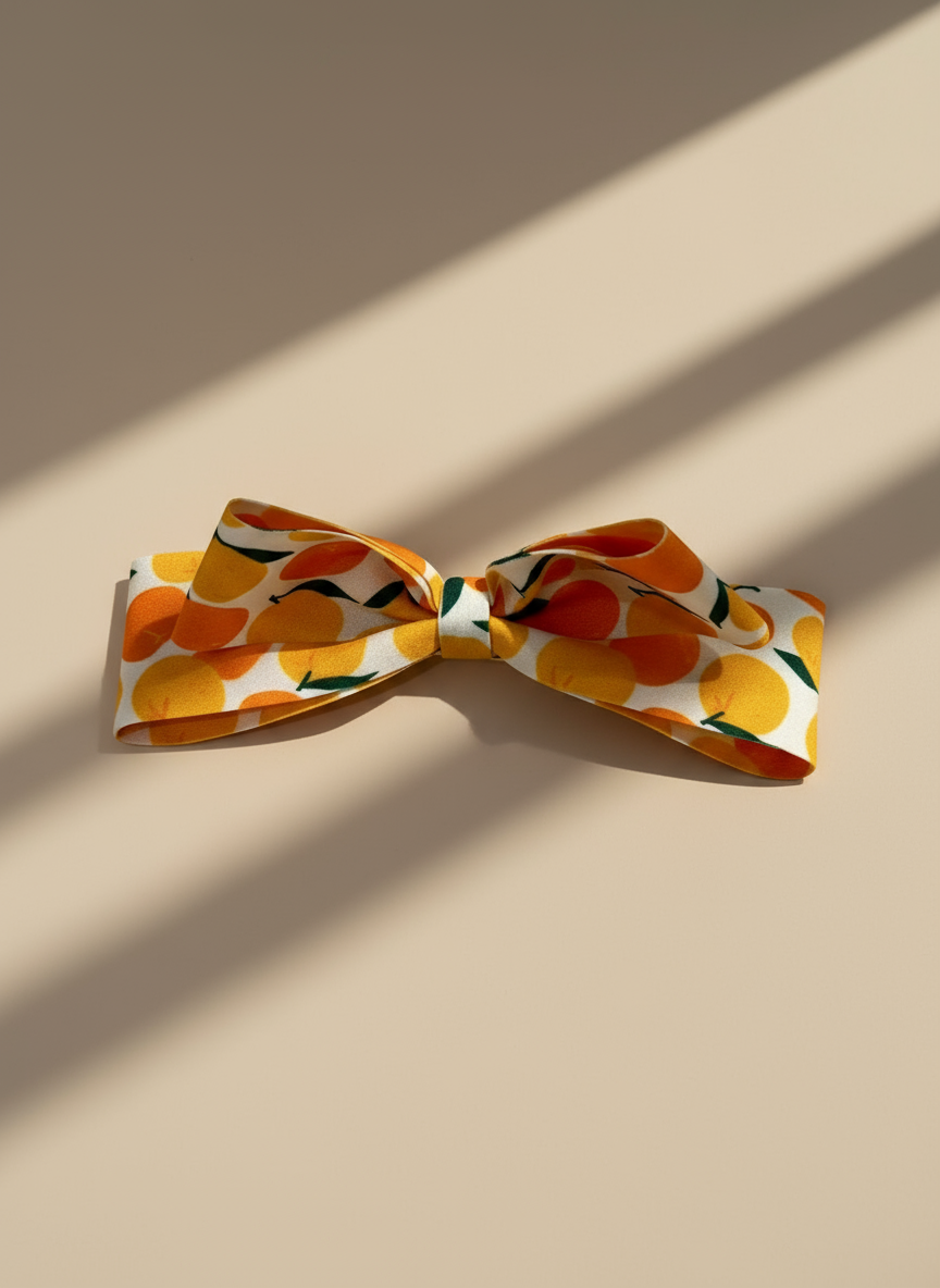 Orange Medium Hair Clip