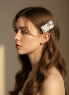 Juliette Organza Crepe Flat Bow