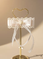 Amelia Fleur Lace Flat Bow