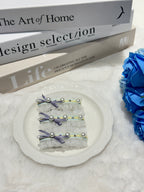 Juliette Organza Crepe Flat Bow