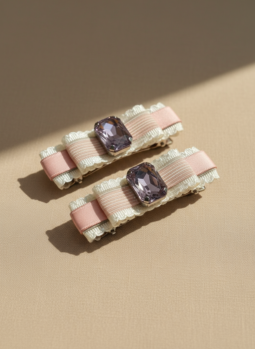 Valerie Colorblock Flat bow