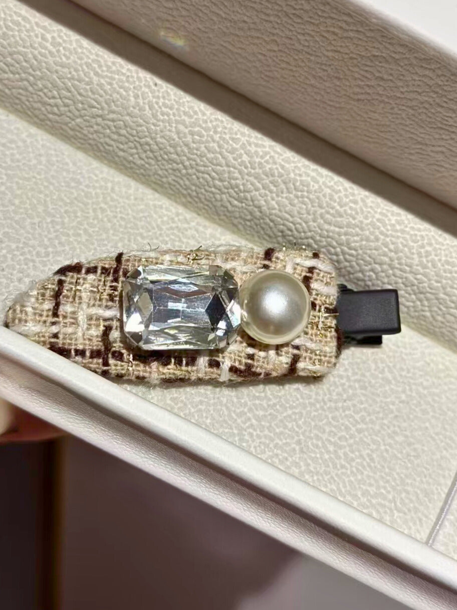 Autumn Tweed Clip