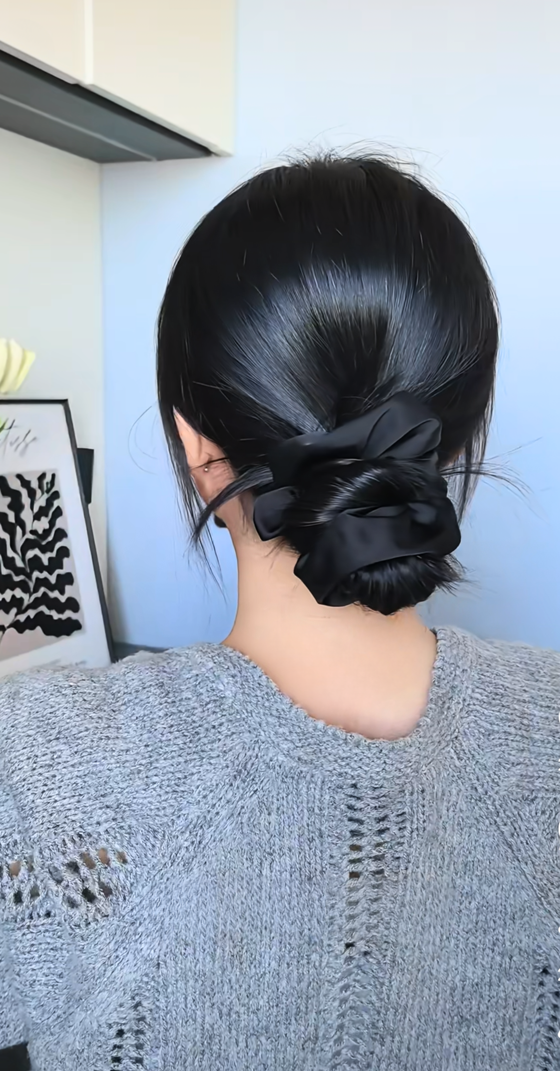 Large Dalia Mulberry Silk Scrunchies