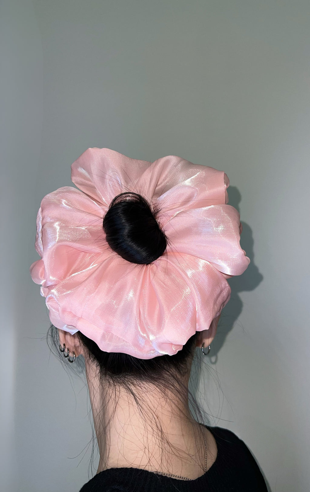 XL Pink Cotton Candy Scrunchies