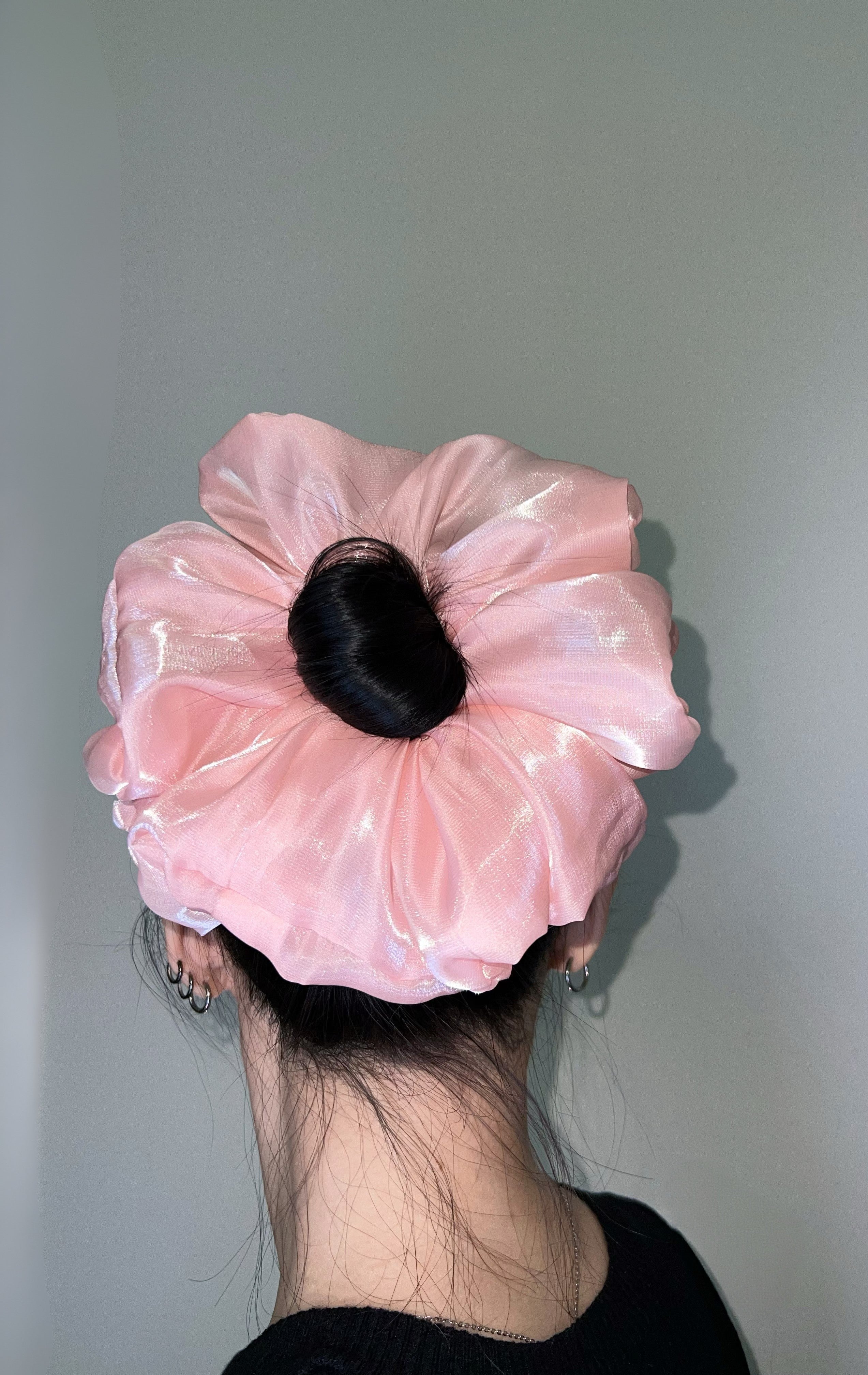 XL Pink Cotton Candy Scrunchies