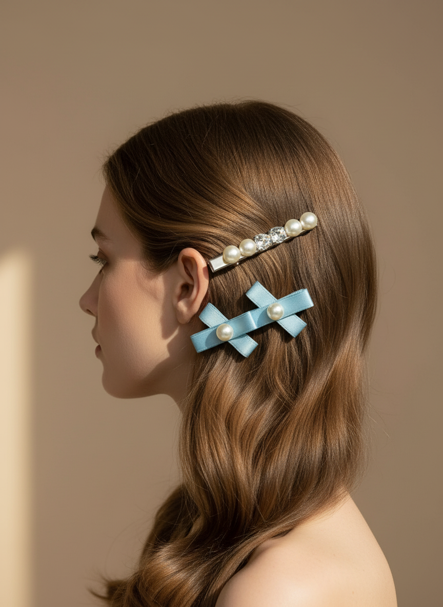 Phoebe Pearl Clips Combo