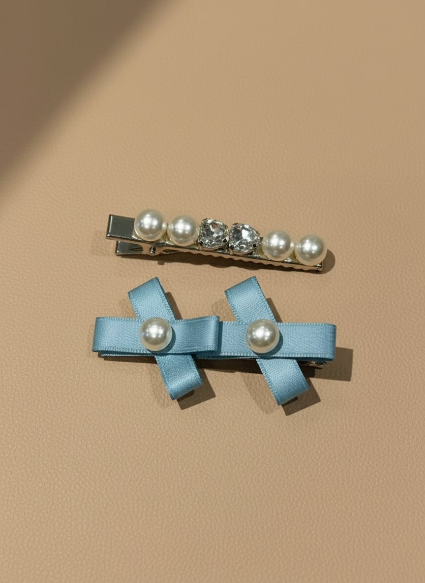 Phoebe Pearl Clips Combo