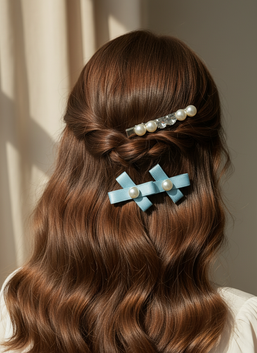 Phoebe Pearl Clips Combo