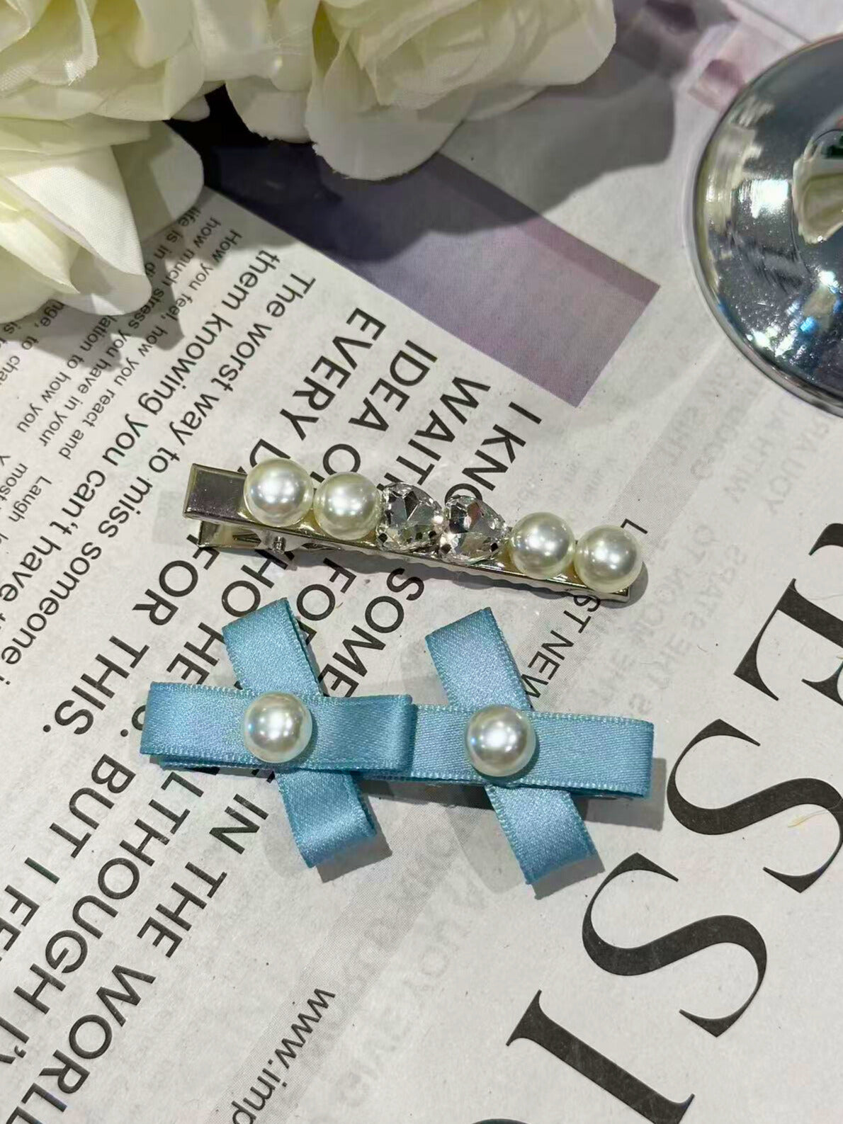 Phoebe Pearl Clips Combo