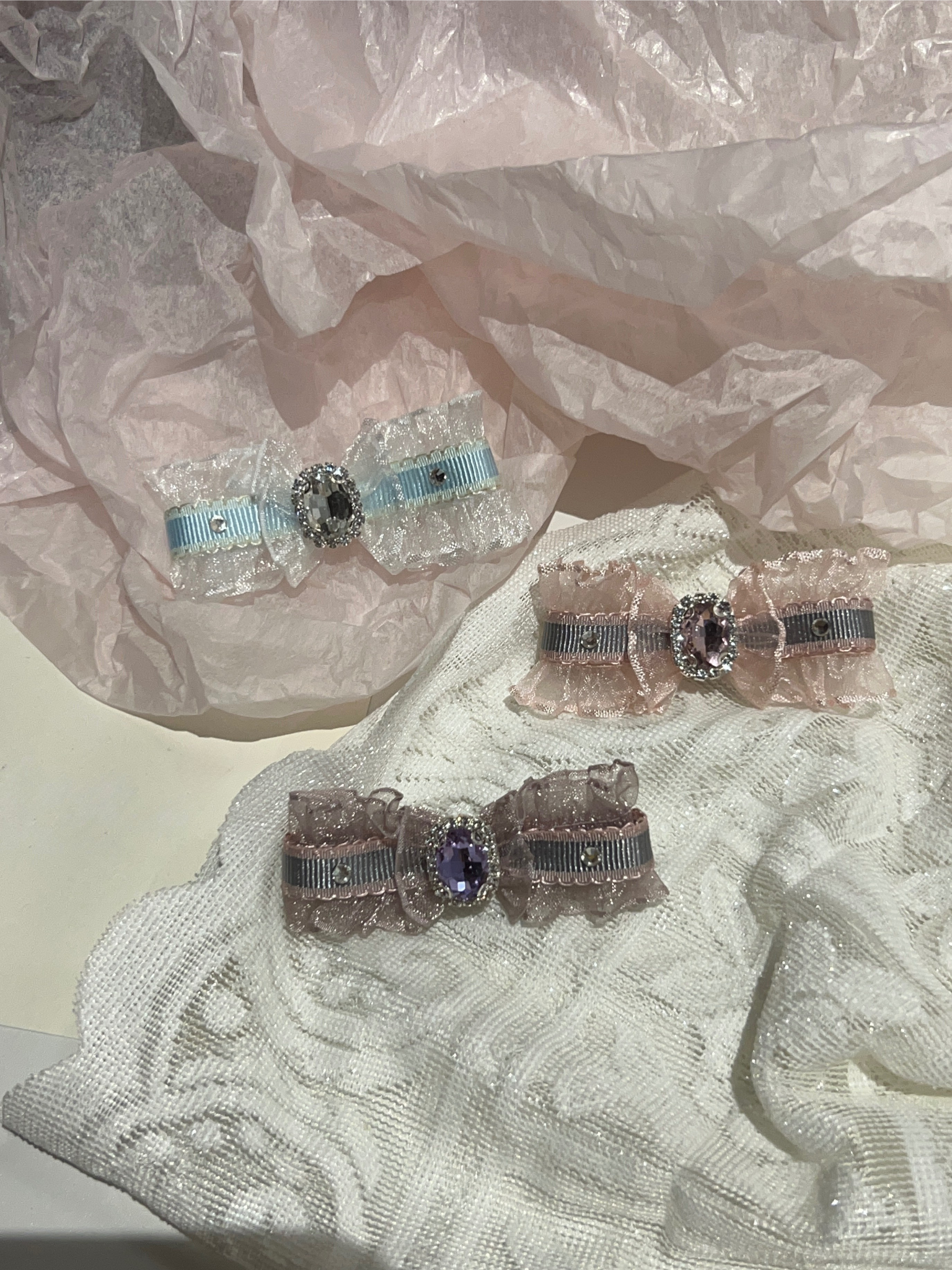 Leno Organza Butterfly Bow