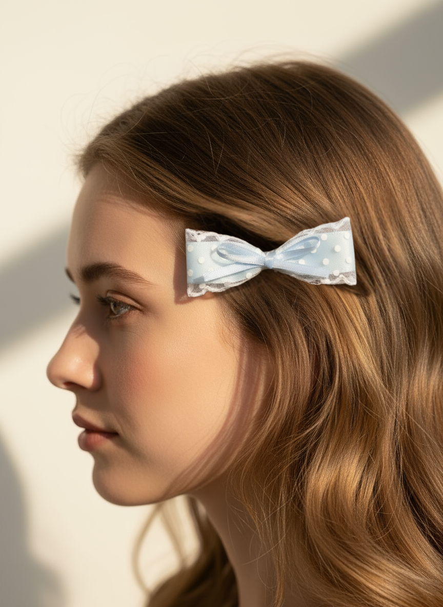 Hanna Layered Polka Bow