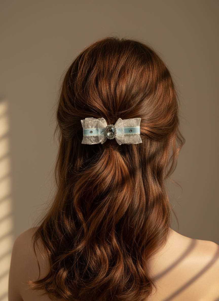 Leno Organza Butterfly Bow