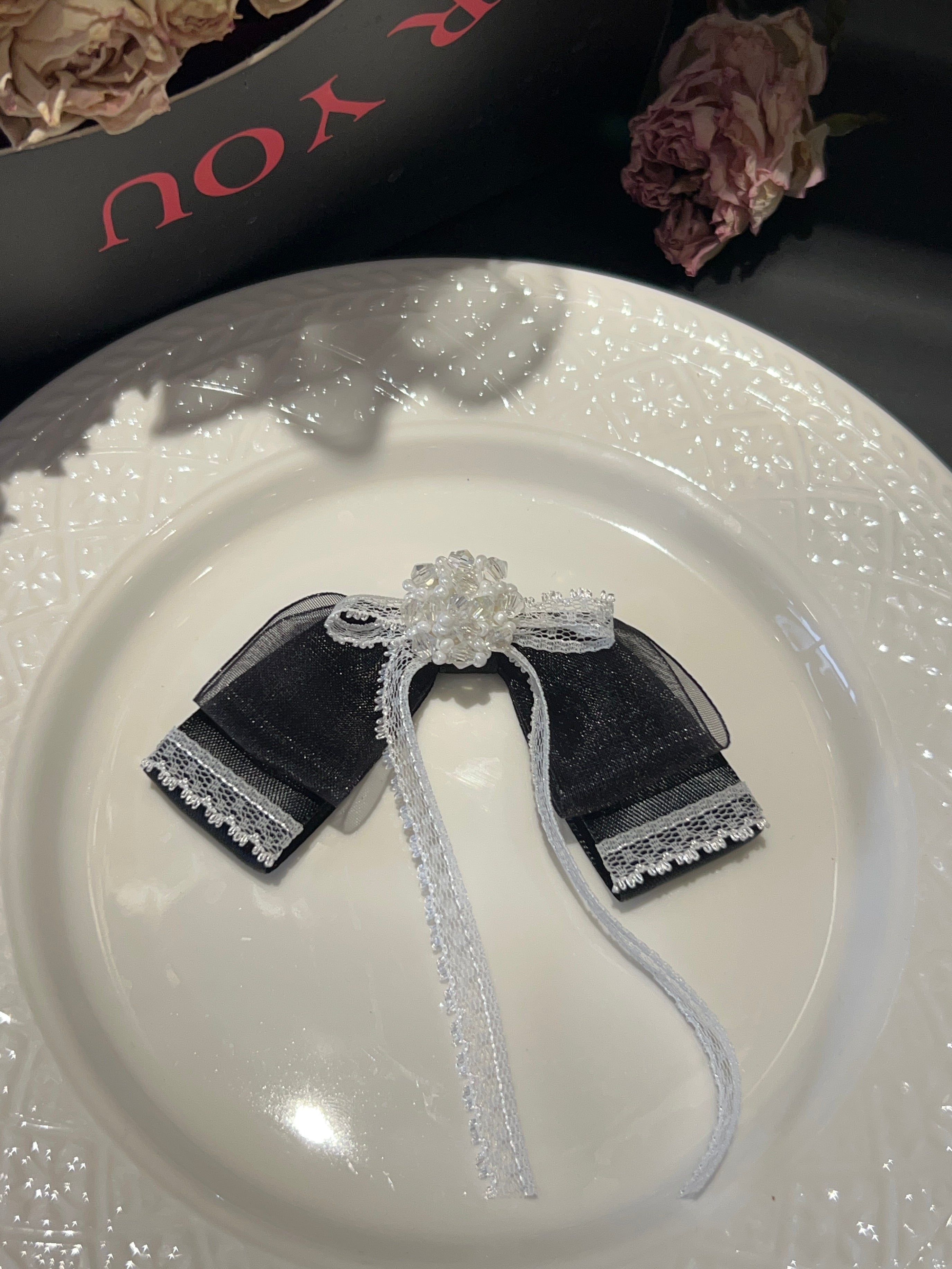 Mila Firework Bejewelled Sailor Bow