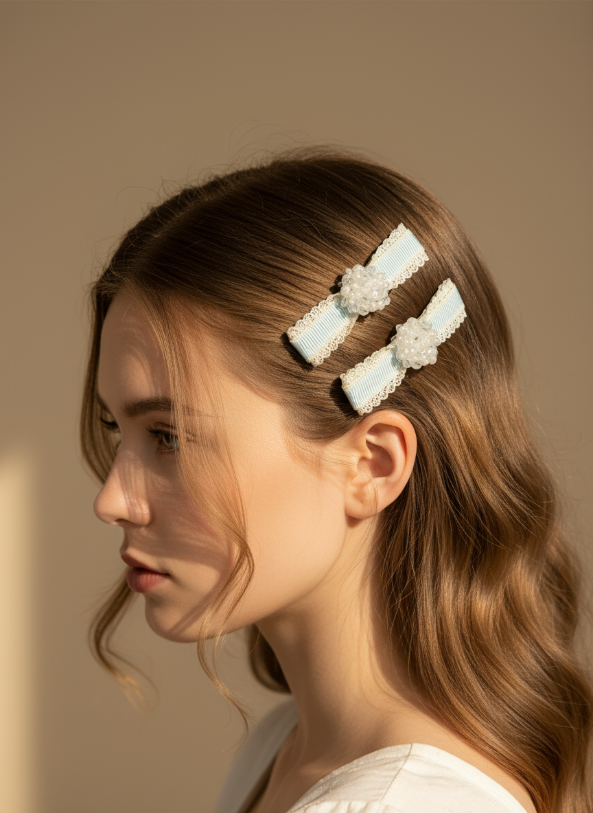 Aria 2 Tone Firework Hair Clip