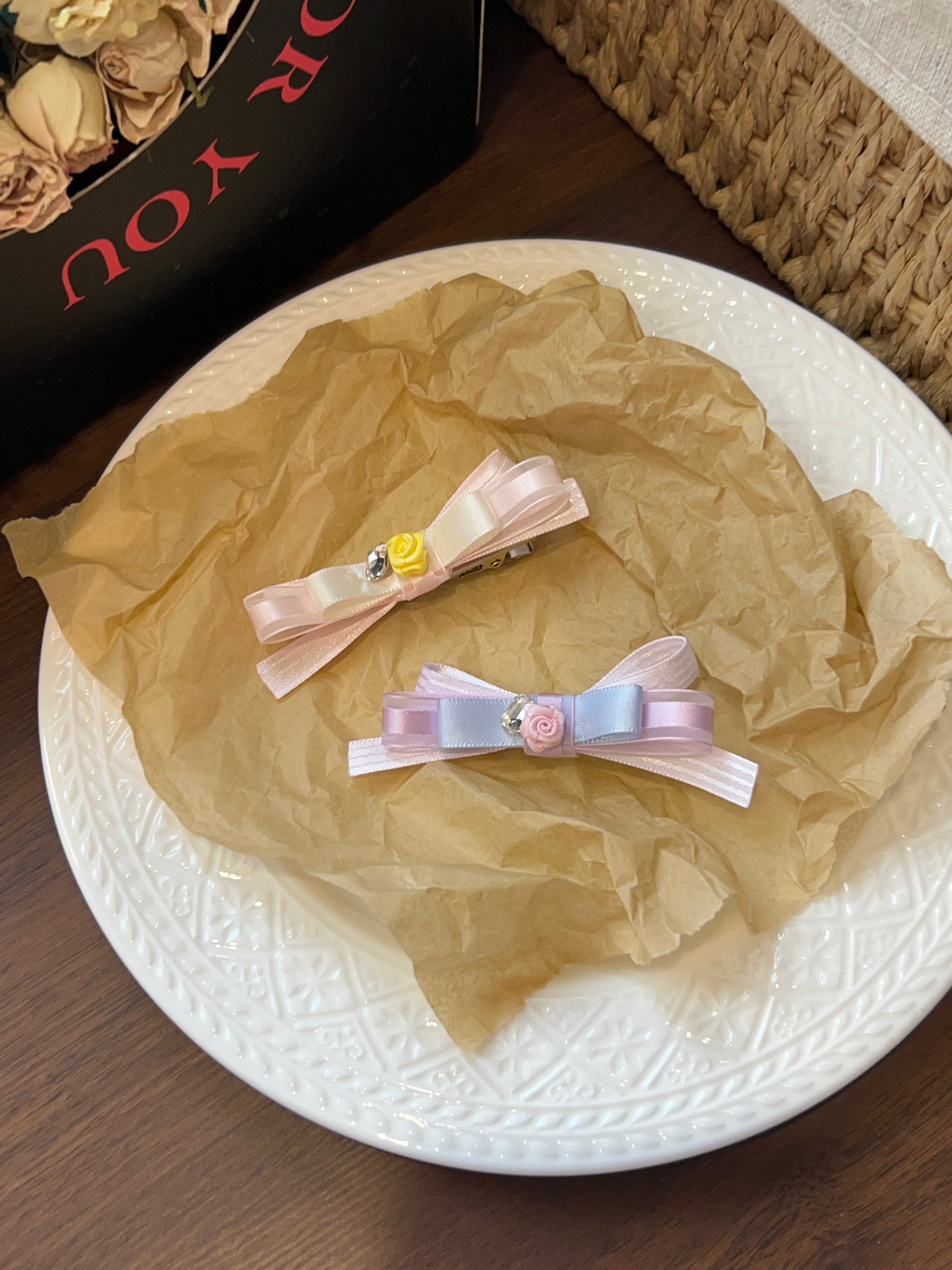 Fern Fleur Slim Bow