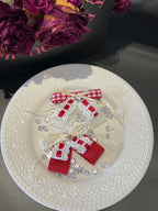 Faye Houndstooth Lace Sailor Bow