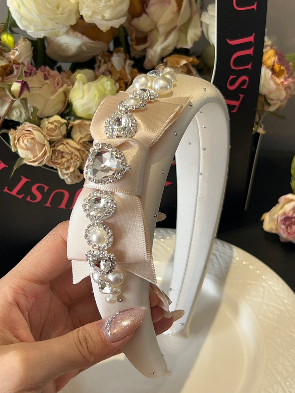 Anna Bedazzled Swarovski Hairband