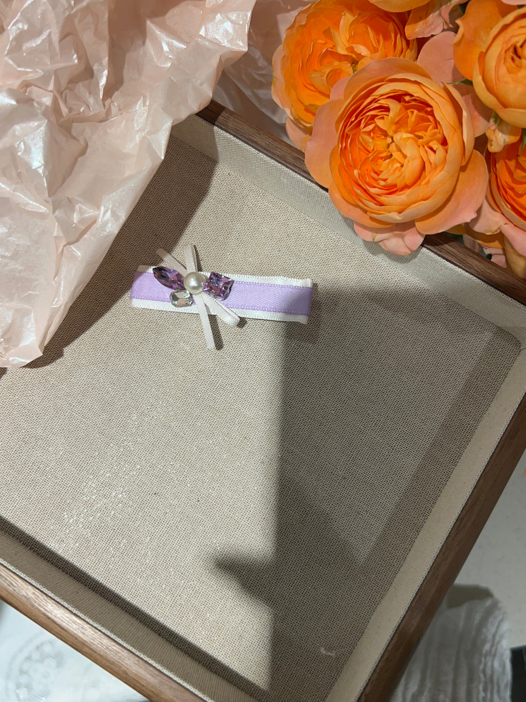 Ivy Bejewelled Flat Clip