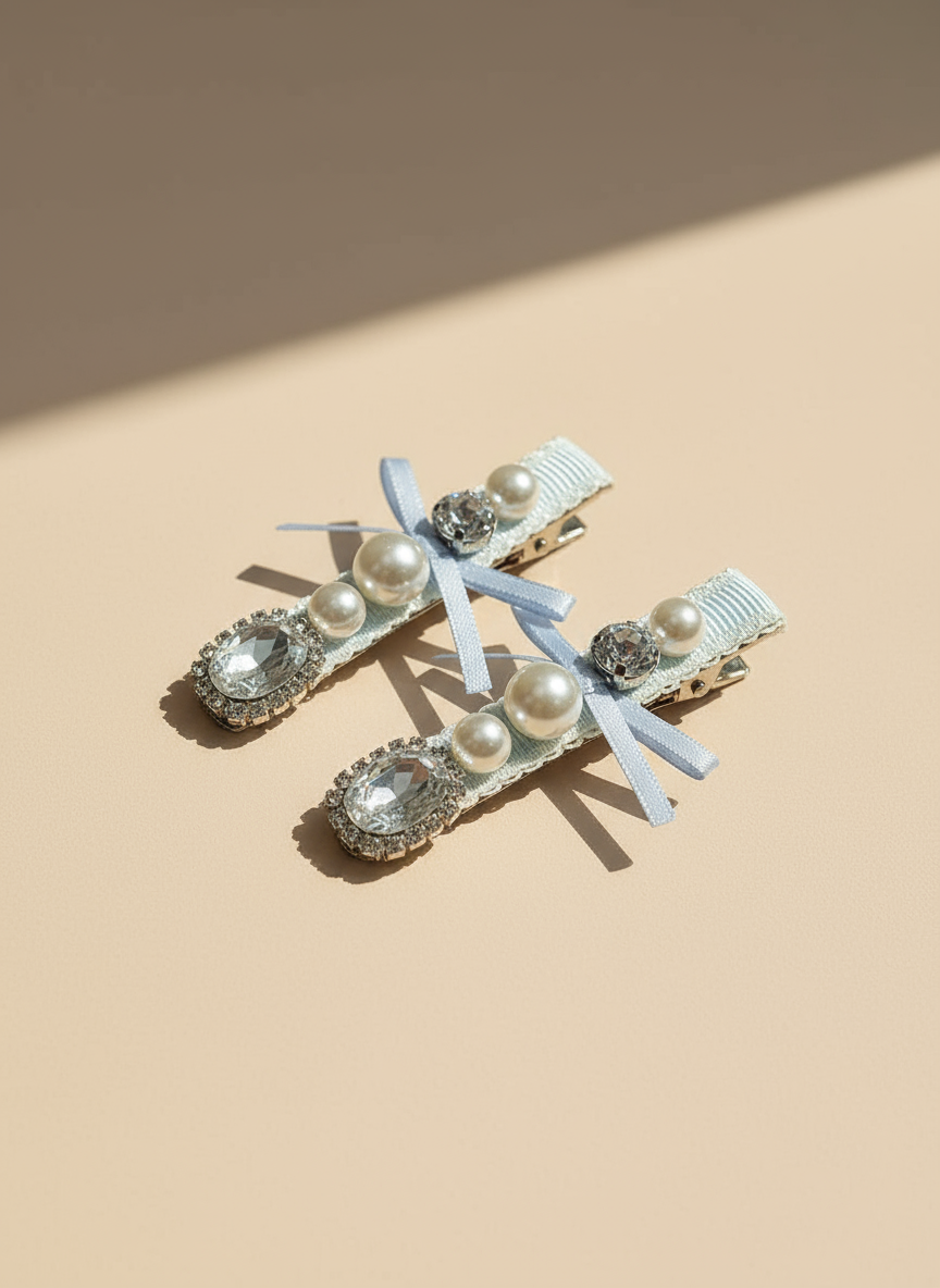 Elsa Ribbon Flat Bow