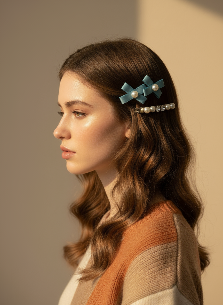 Phoebe Pearl Clips Combo