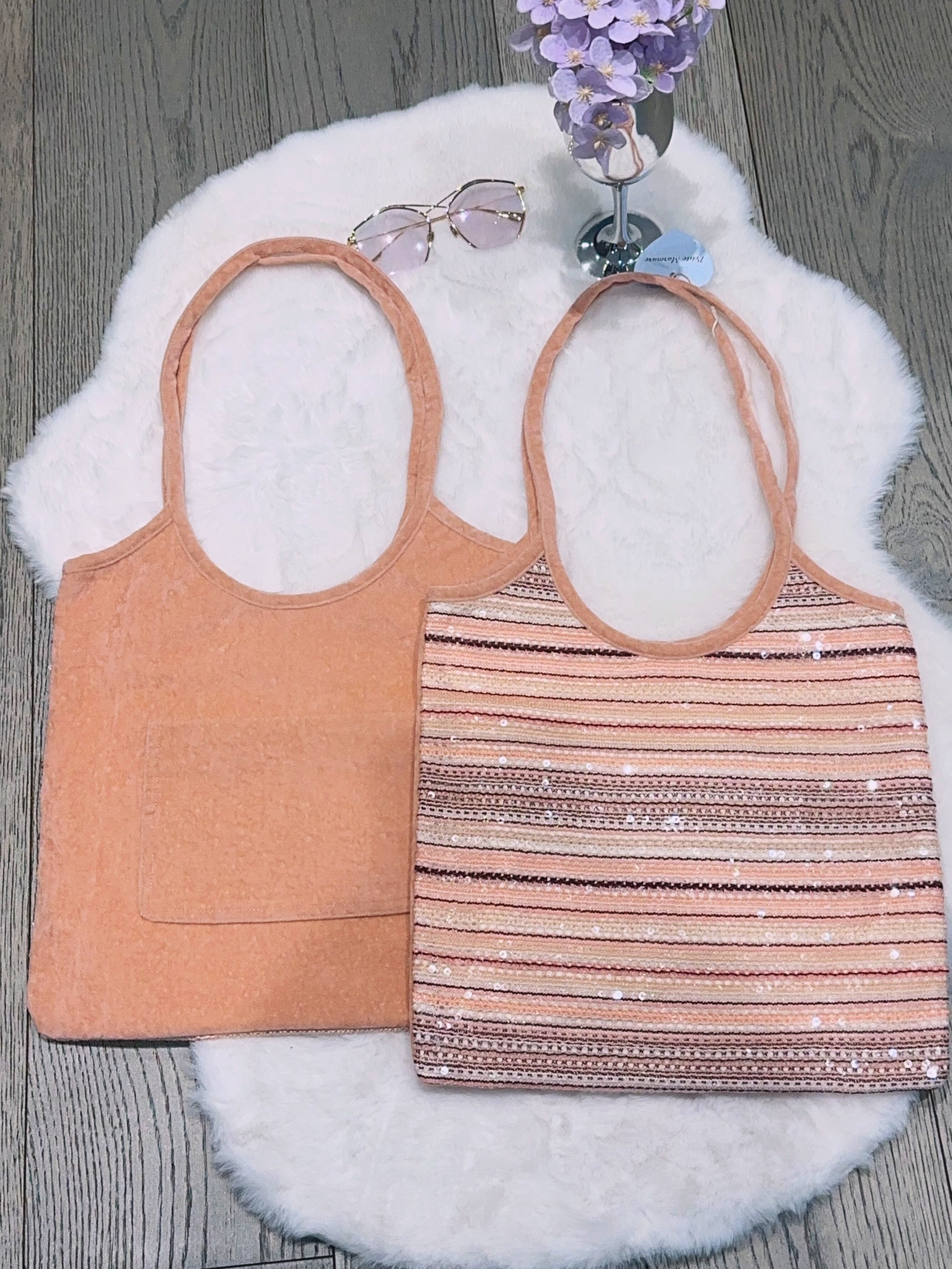 Large Sequins Evelyne Tote