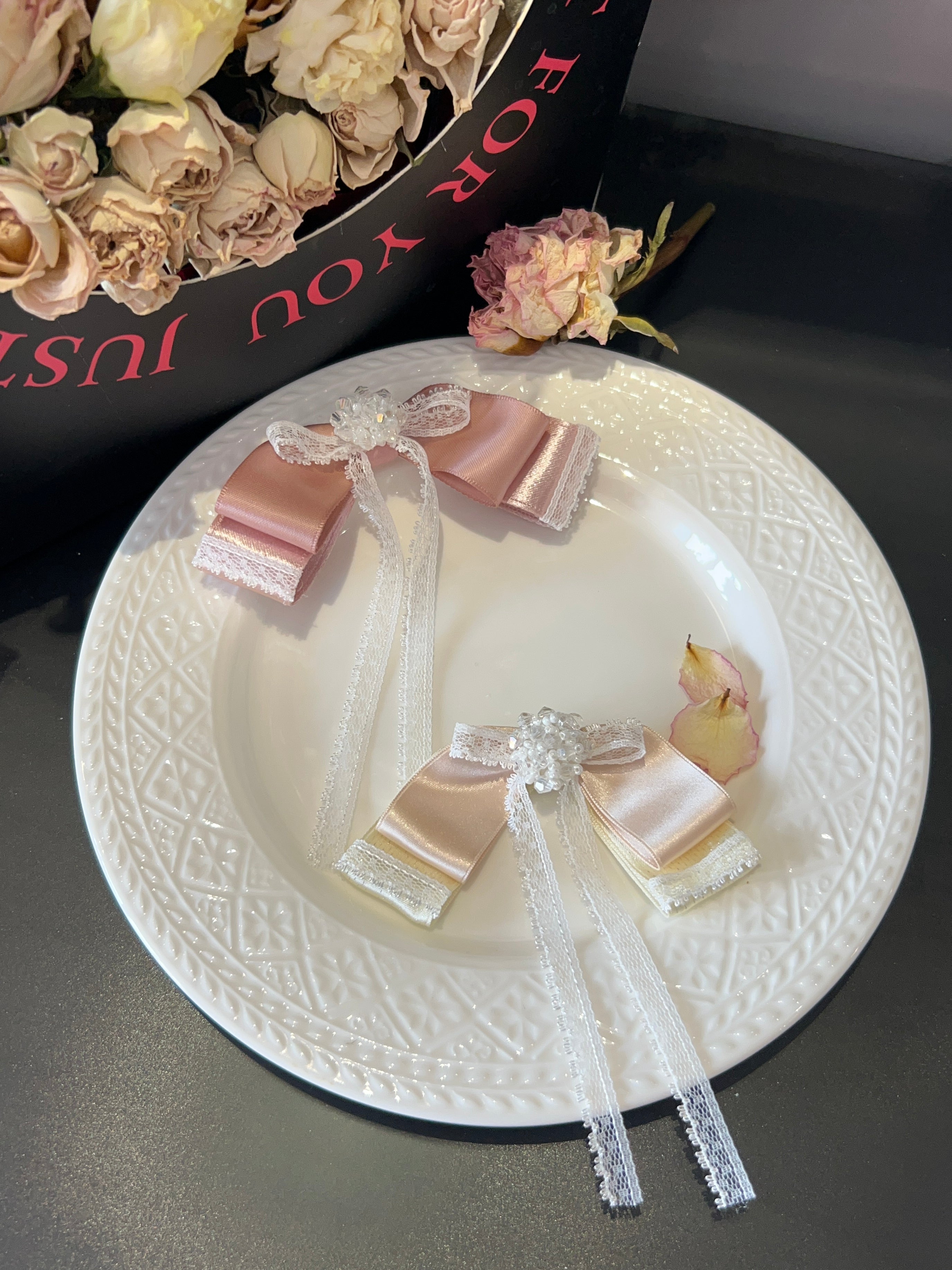 Mila Firework Bejewelled Sailor Bow