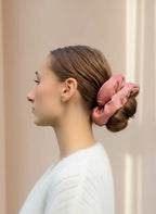 XL Coral Xiang Yun Scrunchies