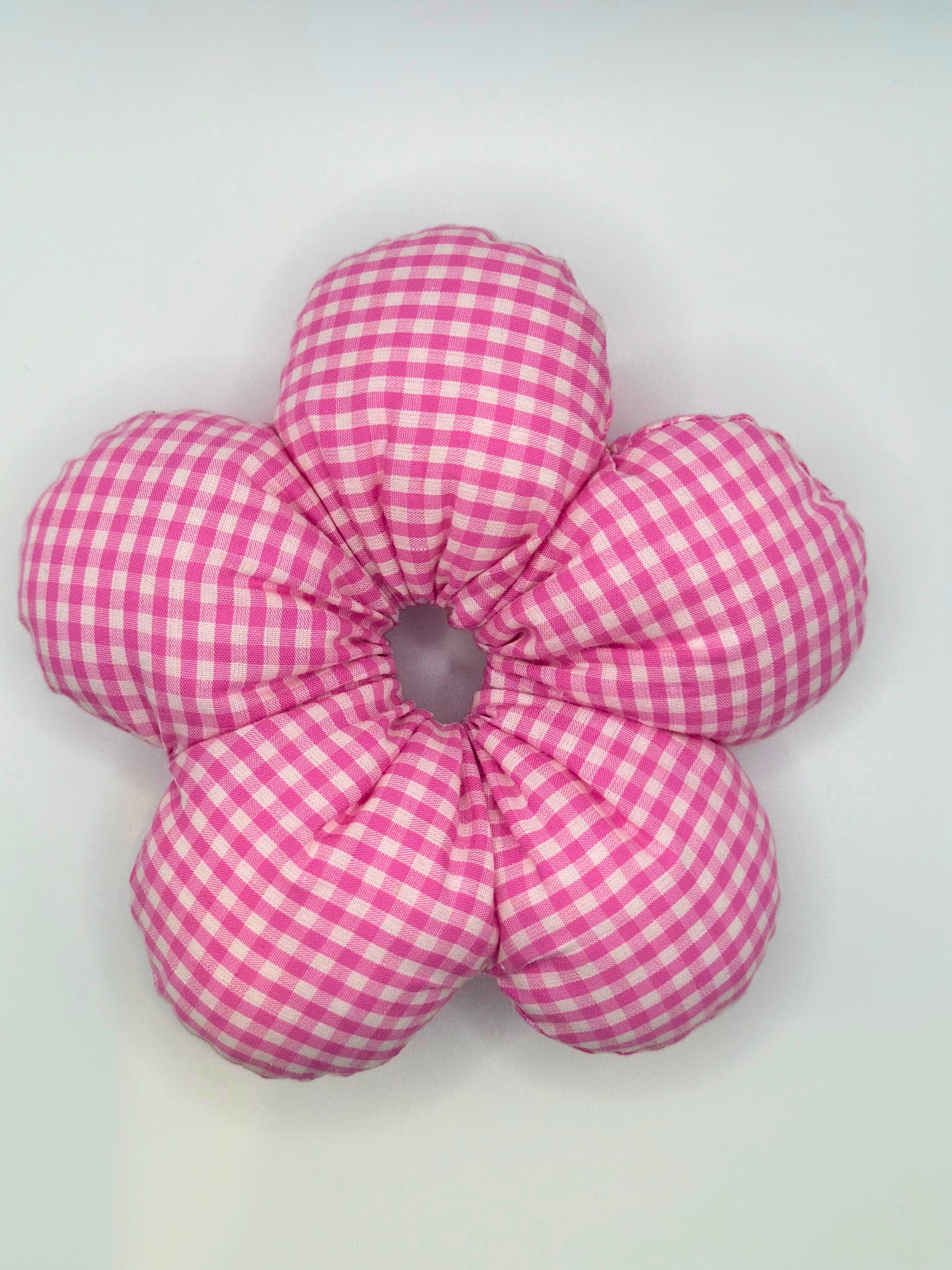 Poppy Flower Scrunchies