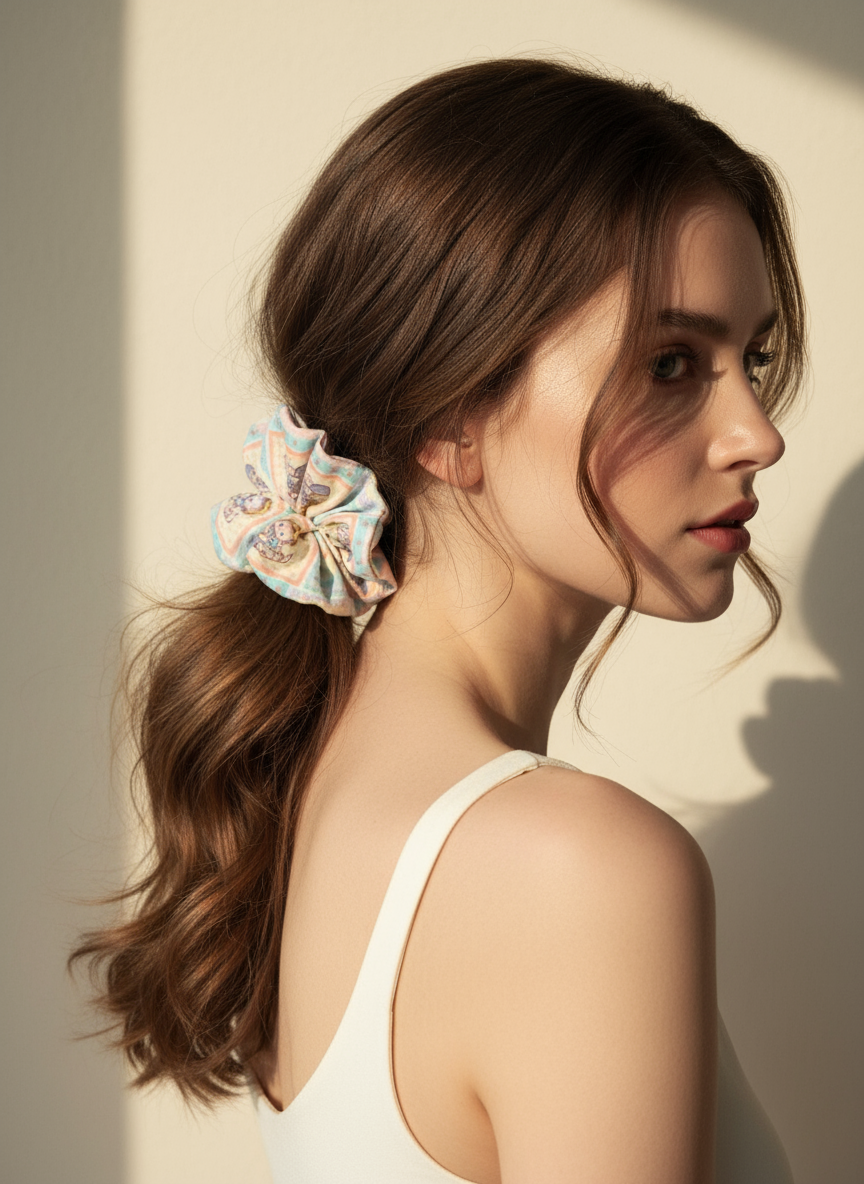 Valentina Cotton Scrunchies