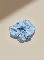 Medium Dahlia Mulberry Silk Scrunchies